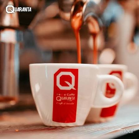 Quaranta Caffe – partner kafeje, partner i Euro Crystal Elbasan
